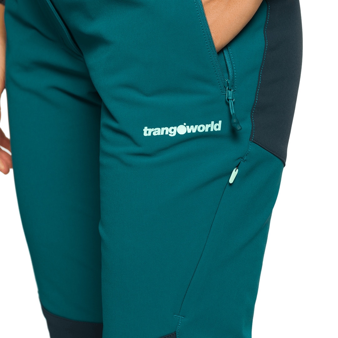 Pantalón largo de mujer Dunai extreme Trangoworld - Verde Verde-7