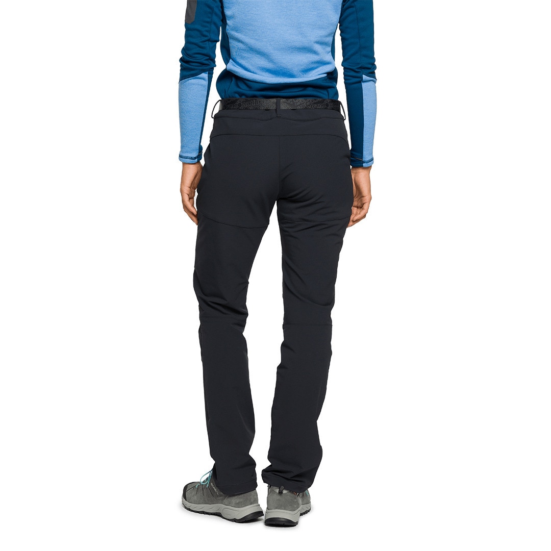 Pantalón largo de mujer Dunai v02 Trangoworld - Negro Negro-2