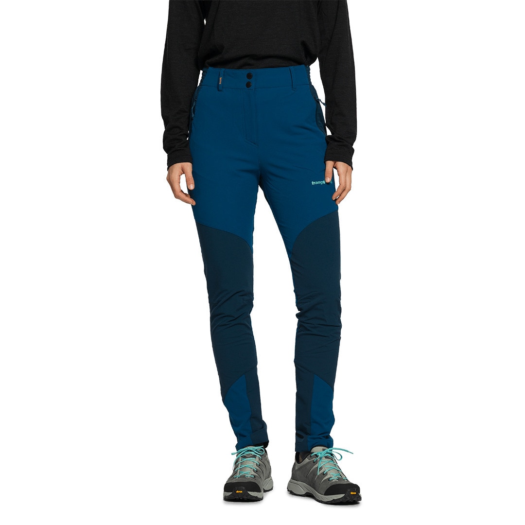 Pantalón largo de mujer Arches Trangoworld - Azul / Verde Azul / Verde-1