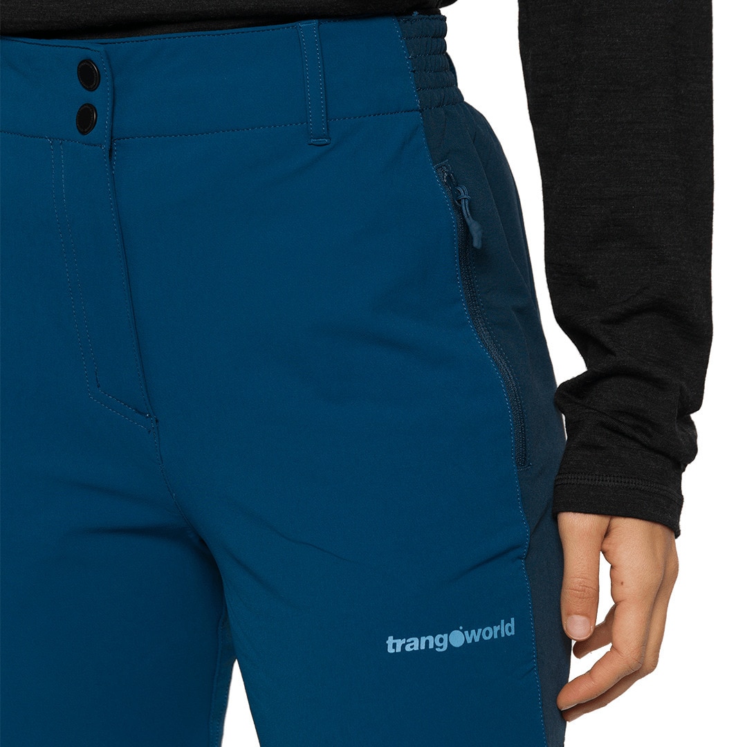 Pantalón largo de mujer Arches Trangoworld - Azul / Verde Azul / Verde-4