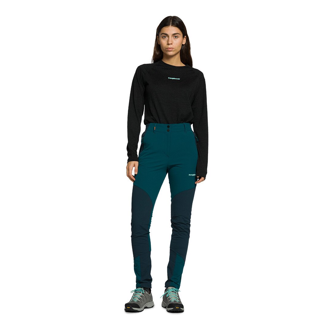 Pantalón largo de mujer Arches Trangoworld - Verde Verde-6