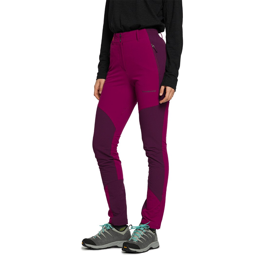 Pantalón largo de mujer Arches Trangoworld - Morado Morado-3