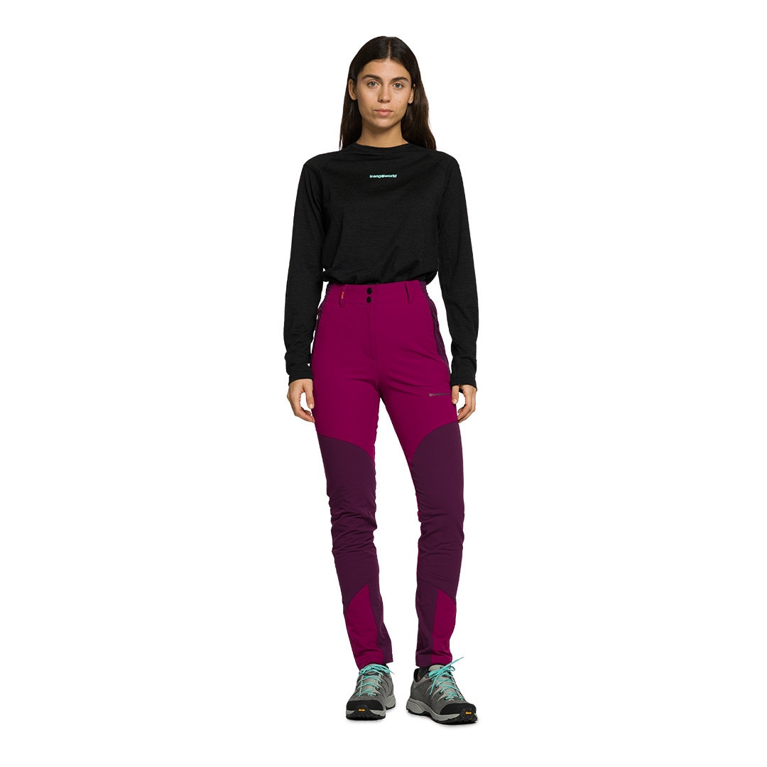 Pantalón largo de mujer Arches Trangoworld - Morado Morado-6