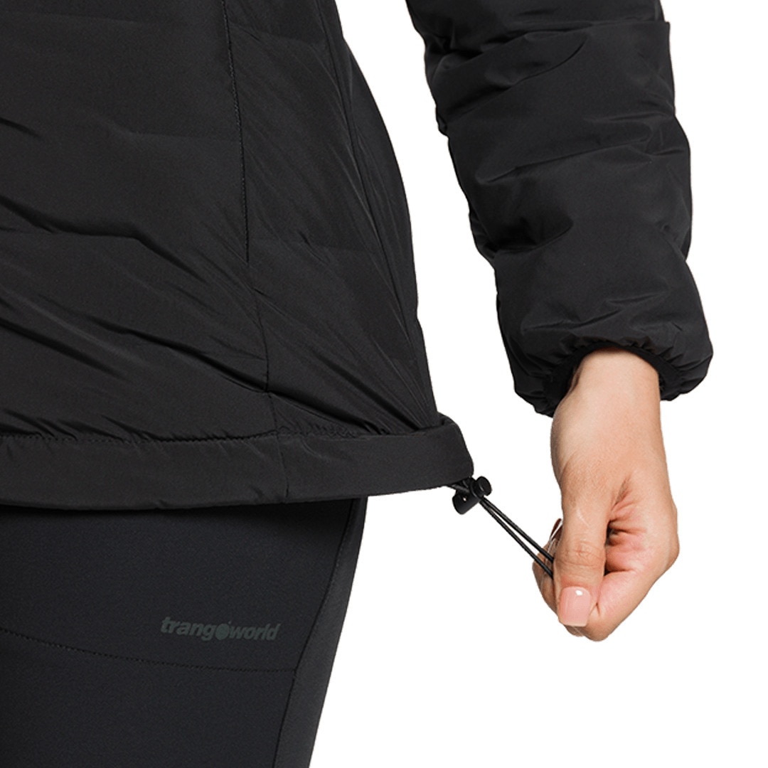 Chaqueta de mujer Hamelin Trangoworld - Negro Negro-6
