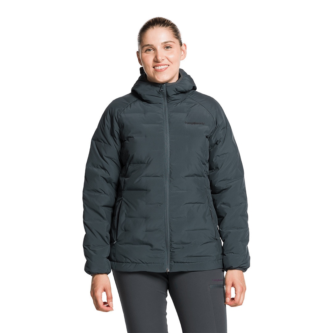 Chaqueta de mujer Hamelin Trangoworld - Gris oscuro Gris oscuro-1