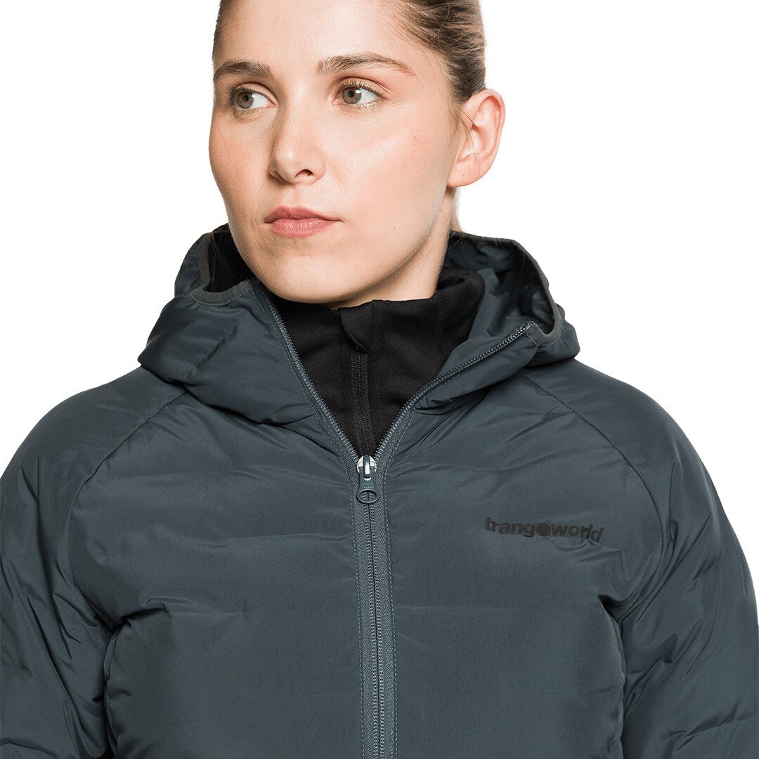 Chaqueta de mujer Hamelin Trangoworld - Gris oscuro Gris oscuro-5