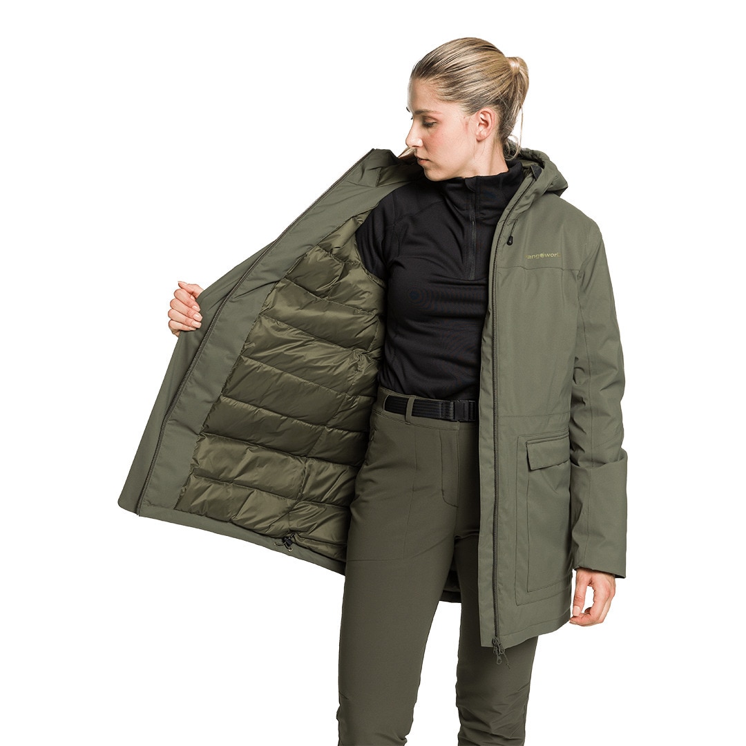 Imagen 8 de Chaqueta de mujer Gosford termic Trangoworld - Verde Verde