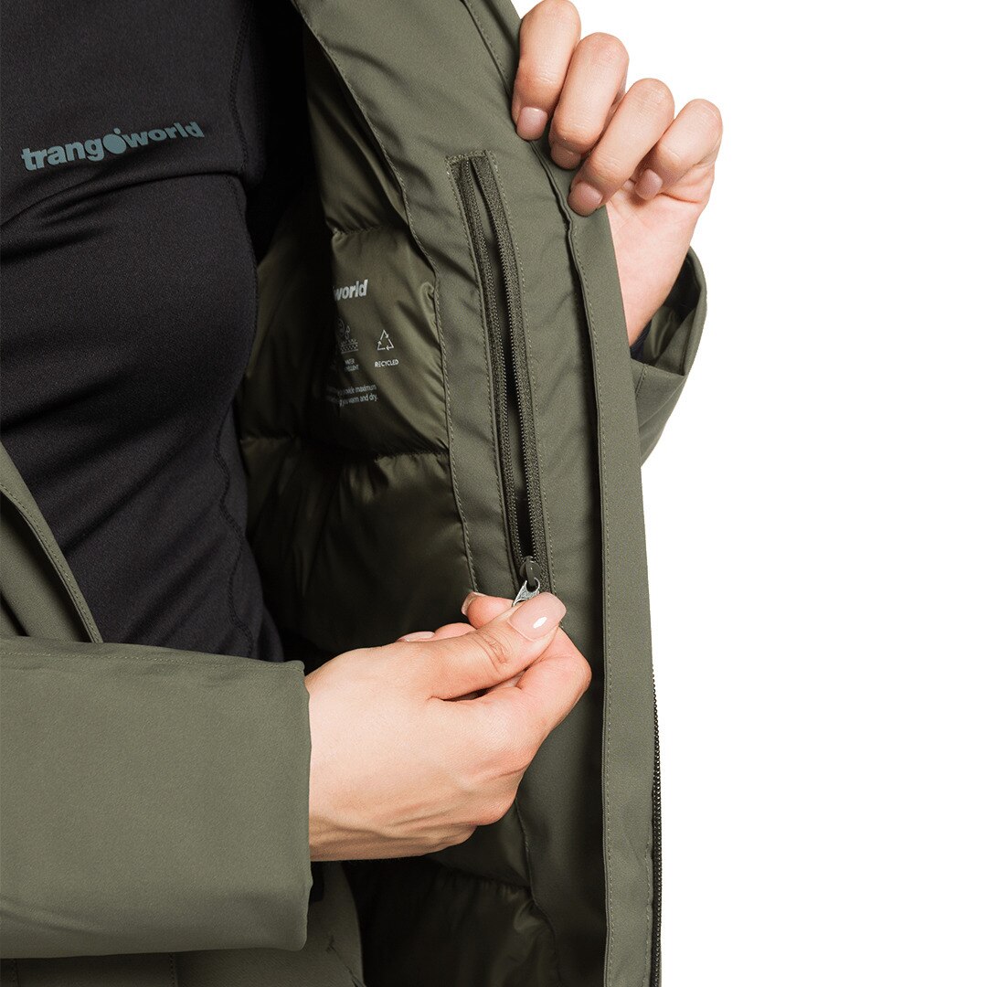 Imagen 9 de Chaqueta de mujer Gosford termic Trangoworld - Verde Verde