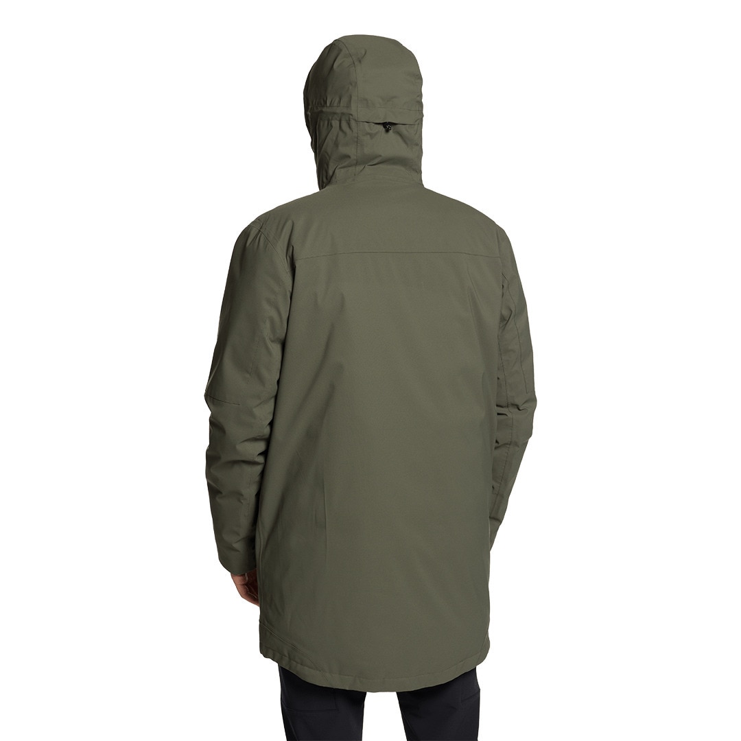 Imagen 2 de Chaqueta de hombre Wollaston termic Trangoworld - Verde Verde