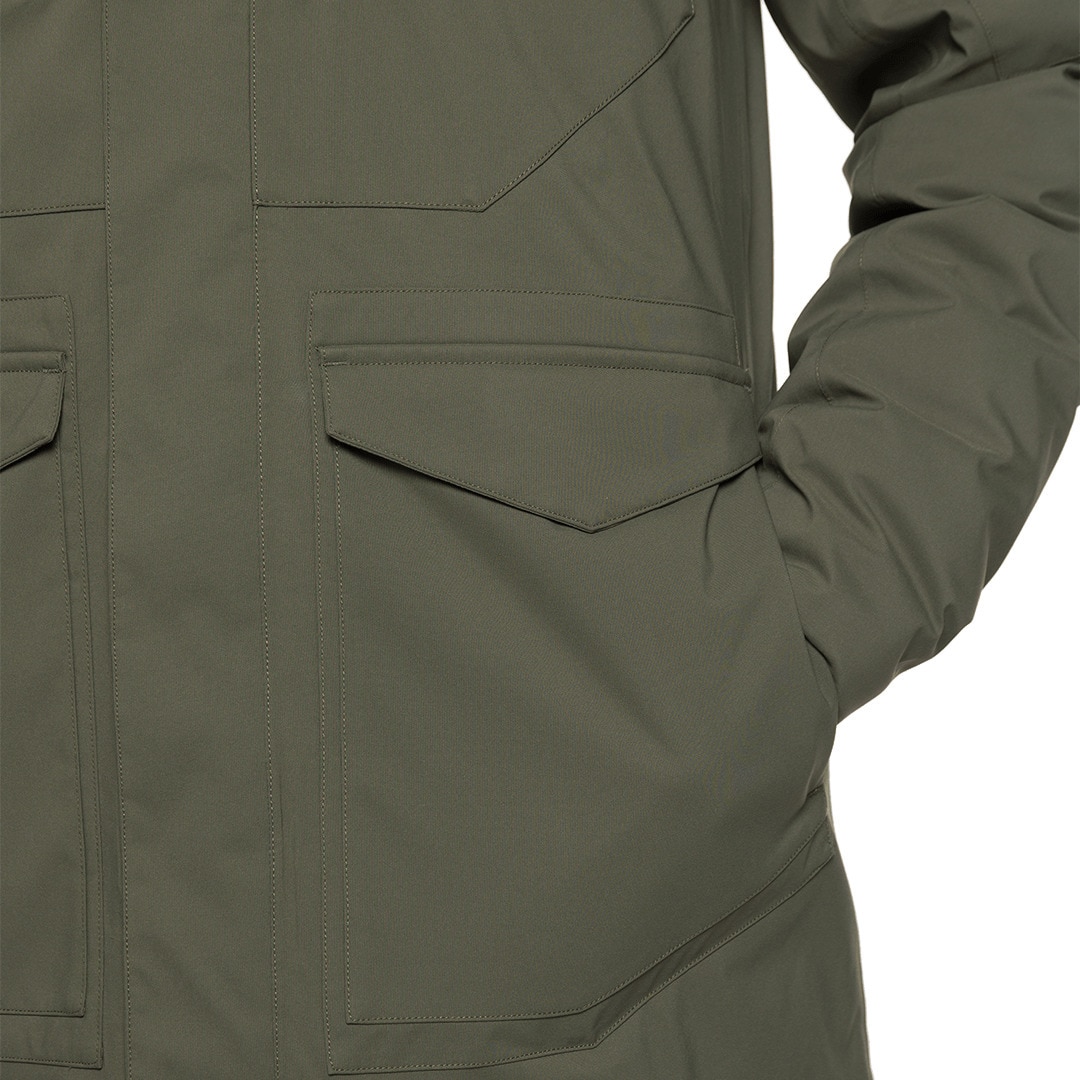 Imagen 5 de Chaqueta de hombre Wollaston termic Trangoworld - Verde Verde