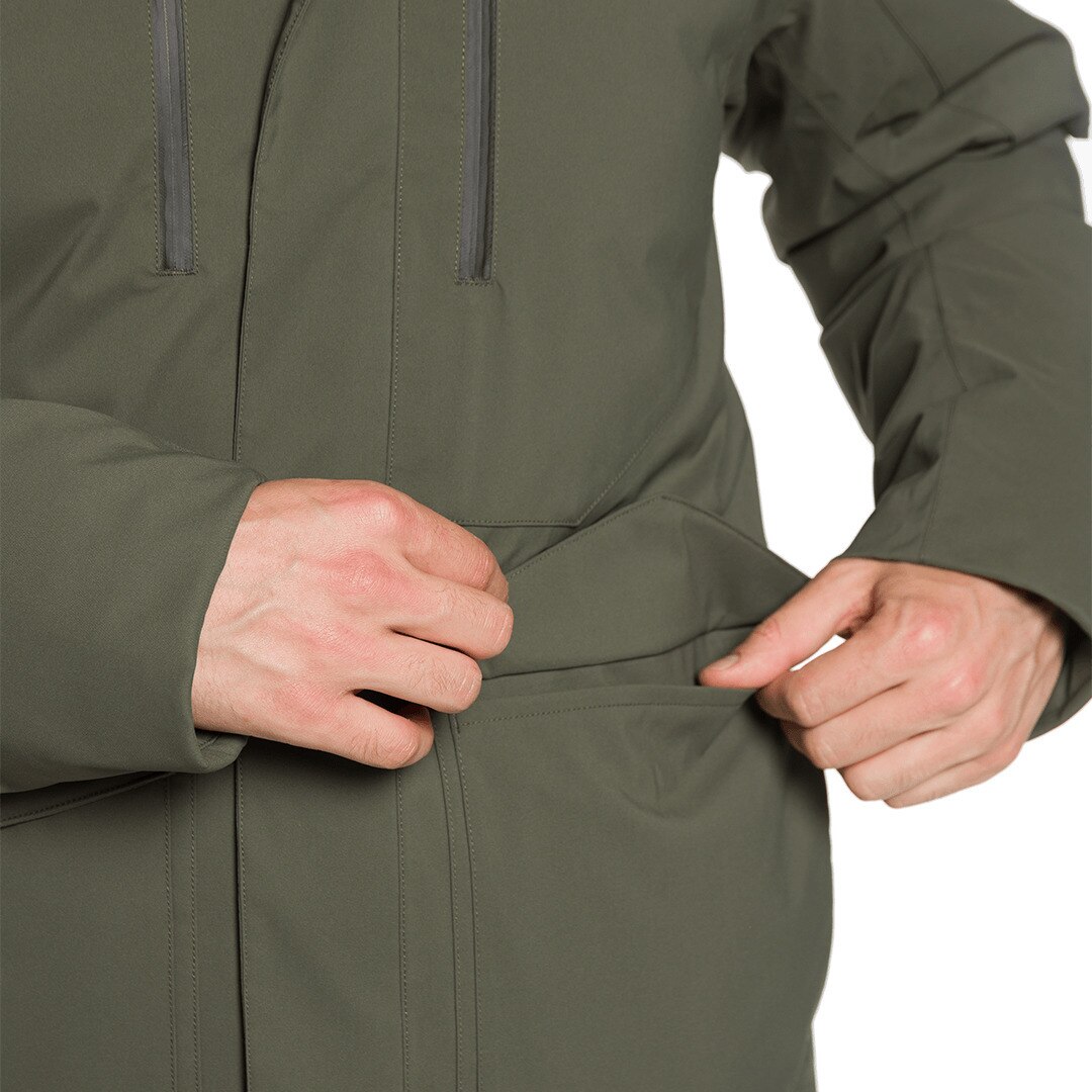 Imagen 7 de Chaqueta de hombre Wollaston termic Trangoworld - Verde Verde
