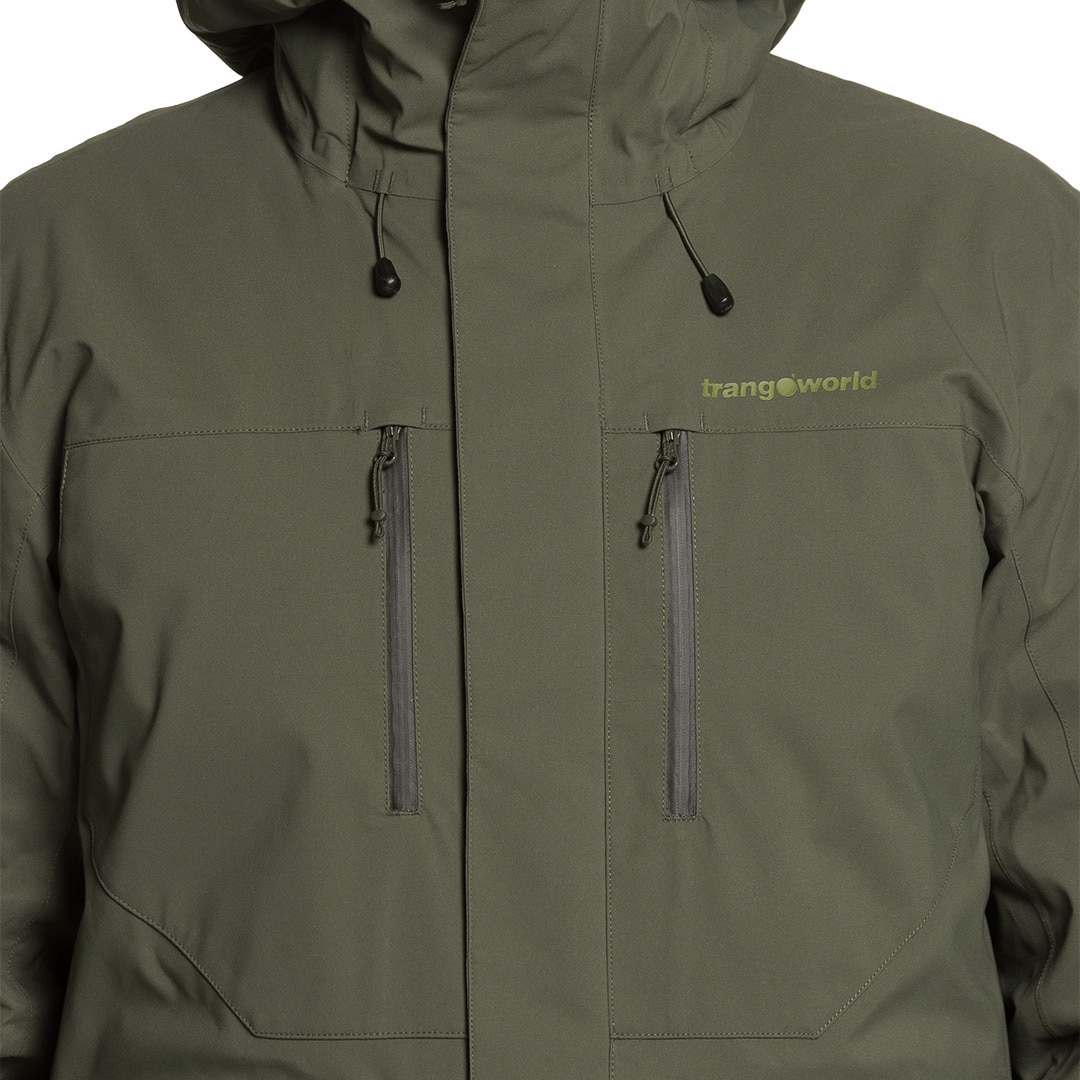Imagen 9 de Chaqueta de hombre Wollaston termic Trangoworld - Verde Verde