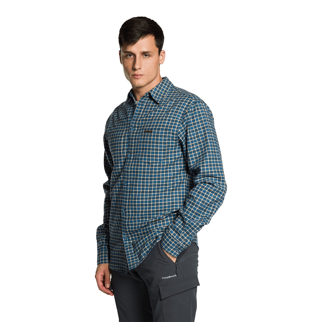 Camisa de hombre Runkel Trangoworld - Azul oscuro Azul oscuro-3