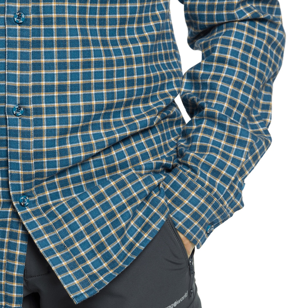 Camisa de hombre Runkel Trangoworld - Azul oscuro Azul oscuro-4