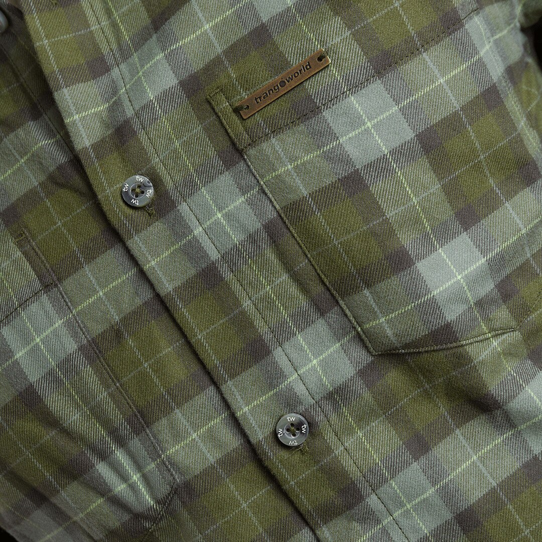 Camisa de hombre Bowen Trangoworld - Verde Verde-2