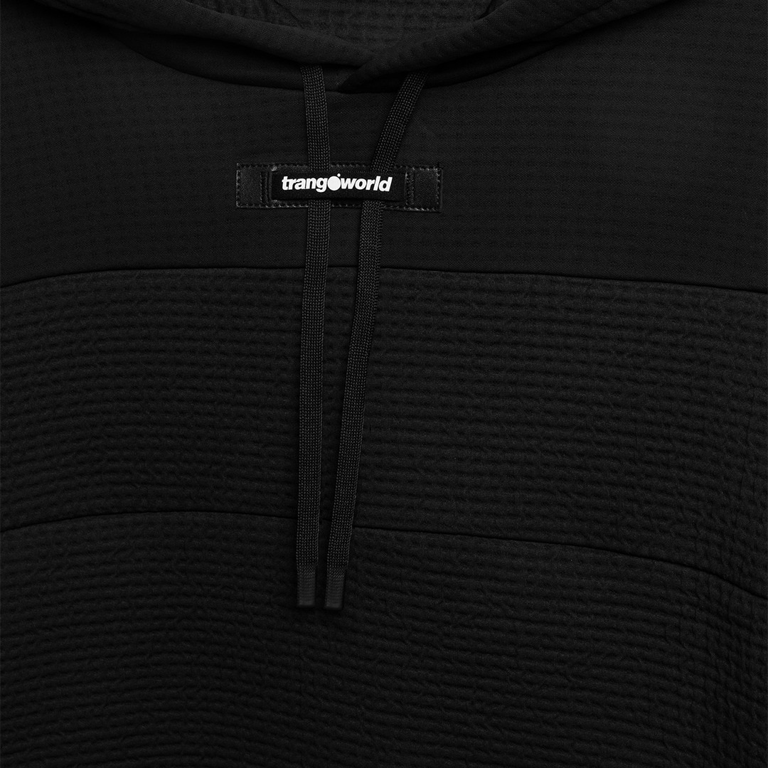 Sudadera de mujer Beduk Trangoworld - Negro Negro-3