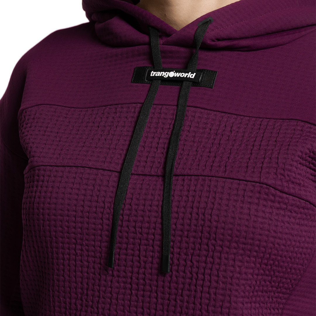 Sudadera de mujer Beduk Trangoworld - Morado Morado-3