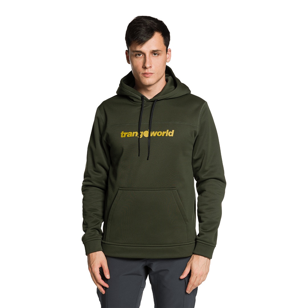 Sudadera de hombre Login v02 Trangoworld - Verde Verde-1