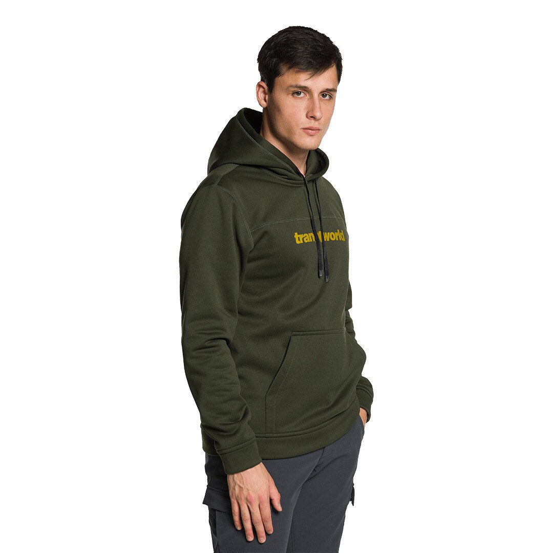 Sudadera de hombre Login v02 Trangoworld - Verde Verde-3