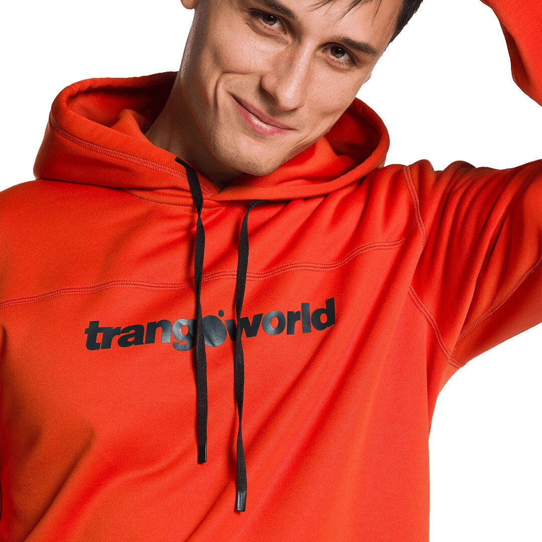 Sudadera de hombre Login v02 Trangoworld - Naranja Naranja-4