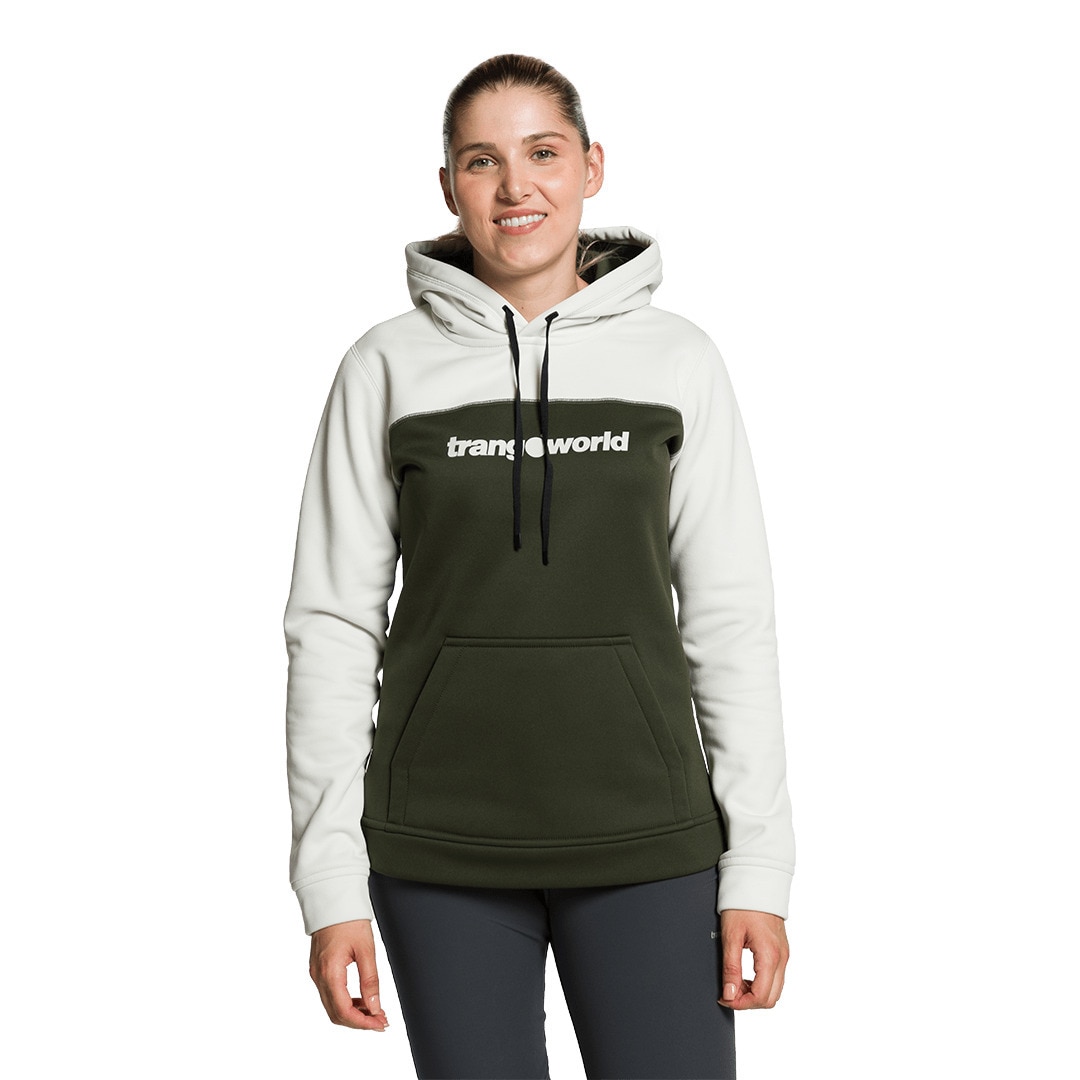 Imagen 1 de Sudadera de mujer Poppi v02 Trangoworld - Verde oscuro Verde oscuro