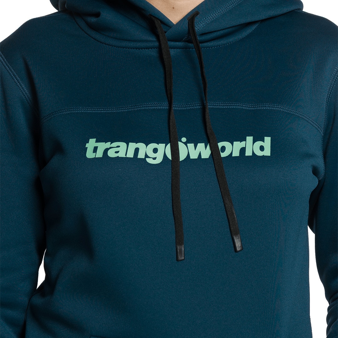 Sudadera de mujer Poppi v02 Trangoworld - Azul Azul-3