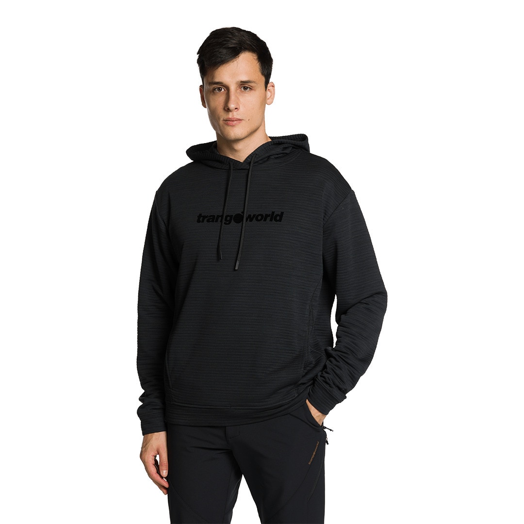 Sudadera de hombre Oxley Trangoworld - Negro Negro-1