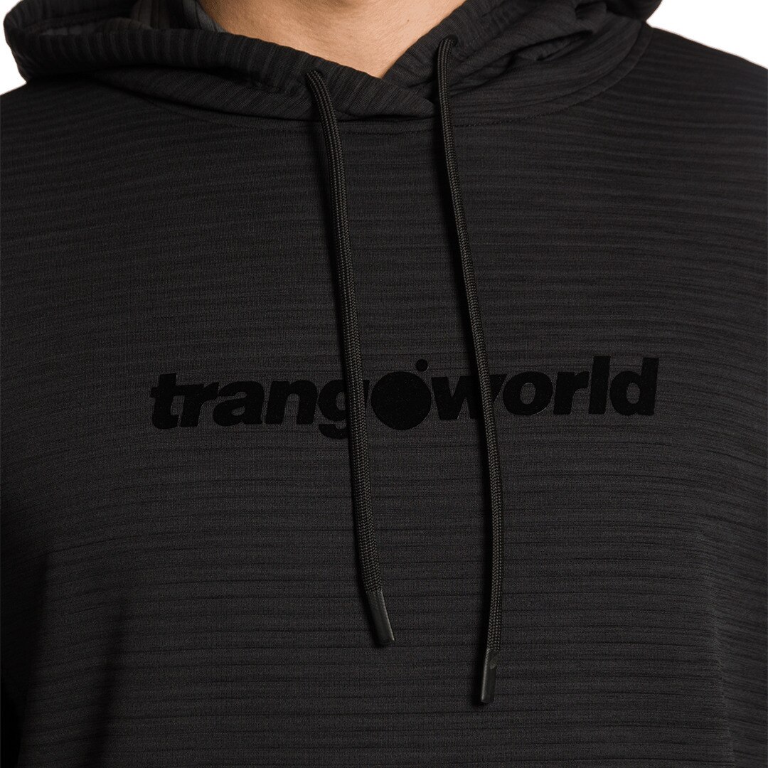 Sudadera de hombre Oxley Trangoworld - Negro Negro-3