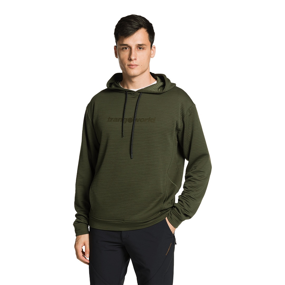 Sudadera de hombre Oxley Trangoworld - Verde Verde-1