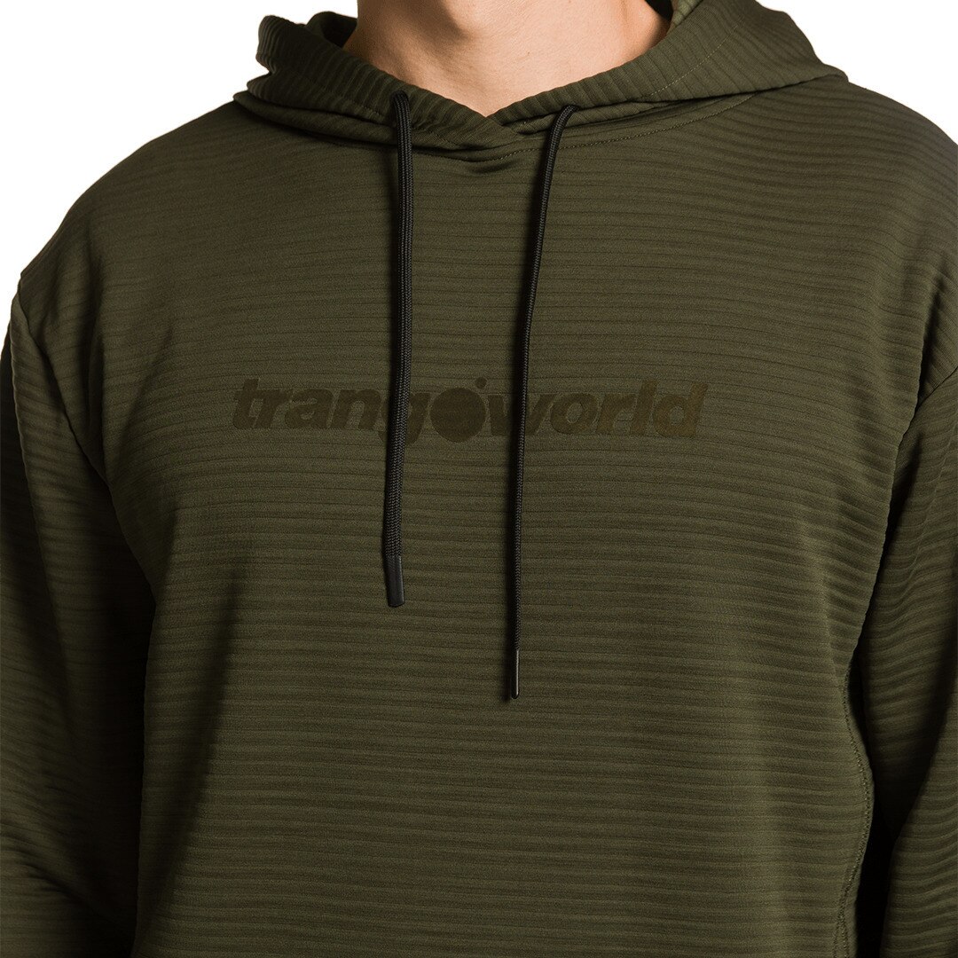 Sudadera de hombre Oxley Trangoworld - Verde Verde-3