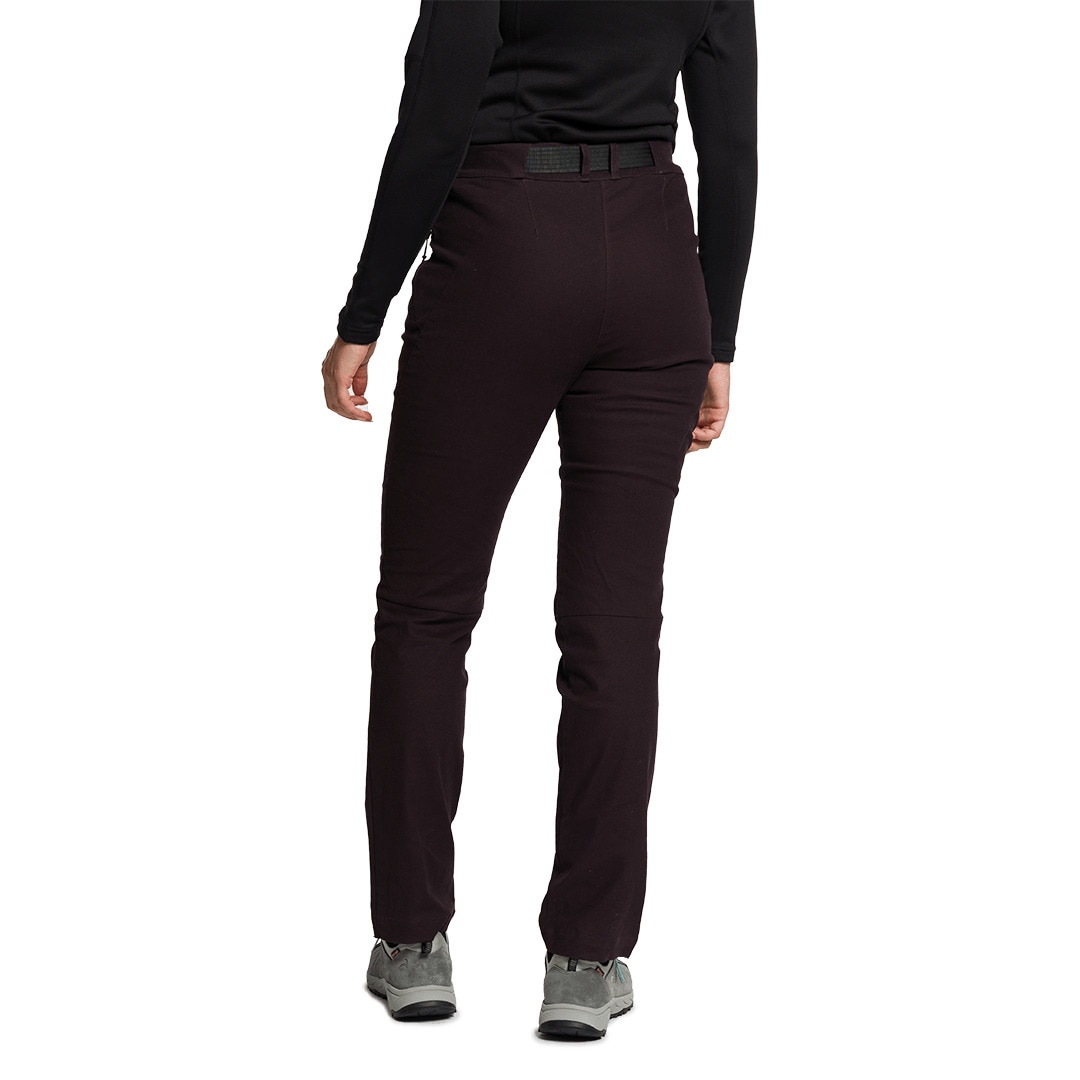 Pantalón largo de mujer Valbona Trangoworld - Marrón oscuro Marrón oscuro-2