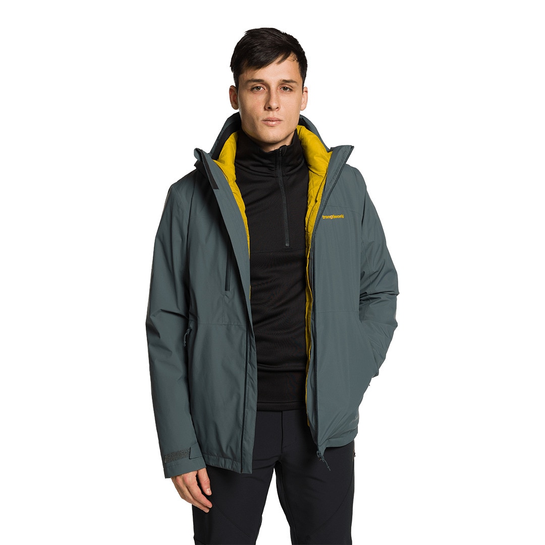 Chaqueta de hombre Salama complet Trangoworld - Gris oscuro Gris oscuro-4