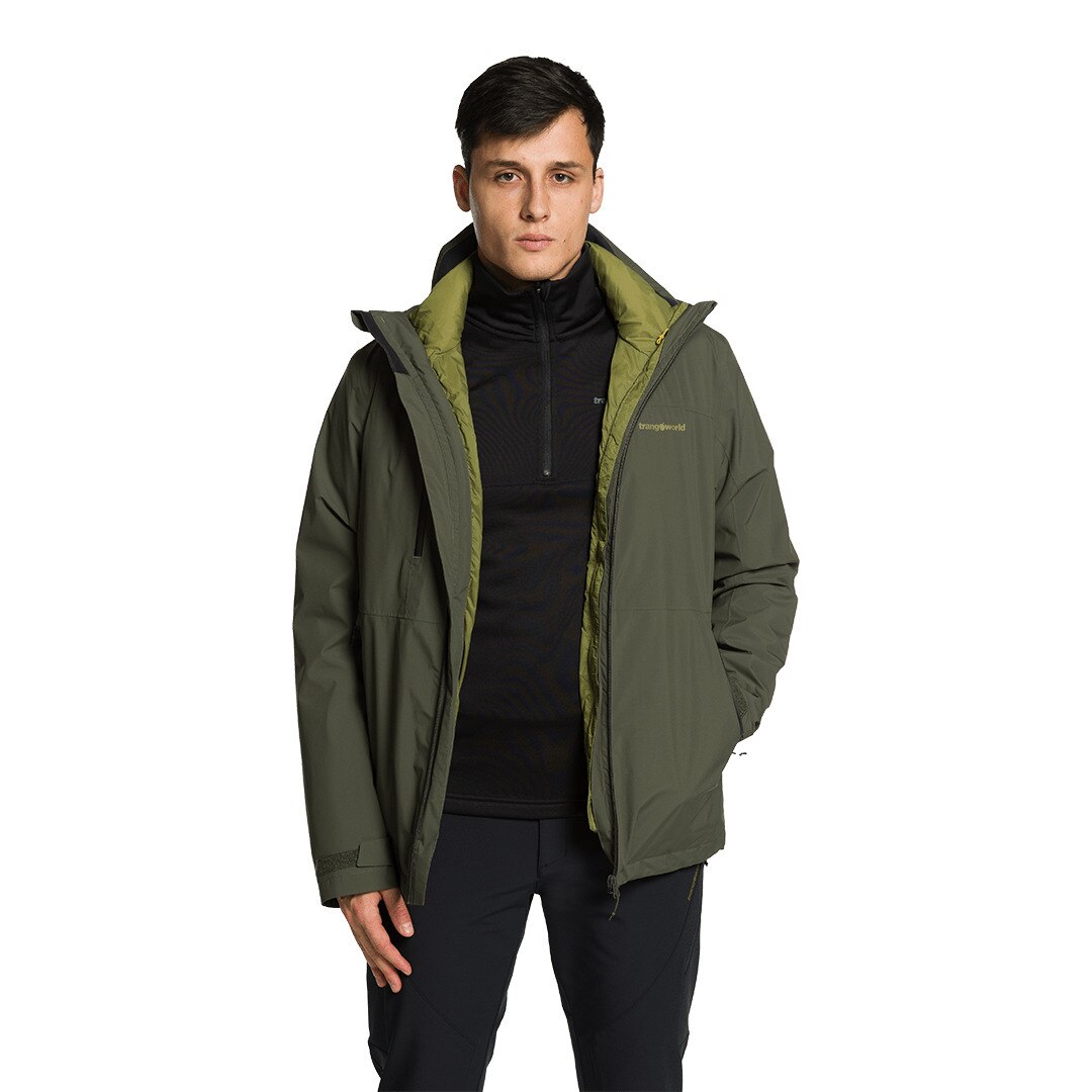 Chaqueta de hombre Salama complet Trangoworld - Verde Verde-4
