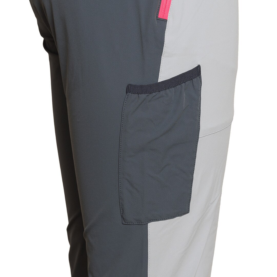 Pantalón largo de mujer Cebadelle Trangoworld - Gris Gris-5