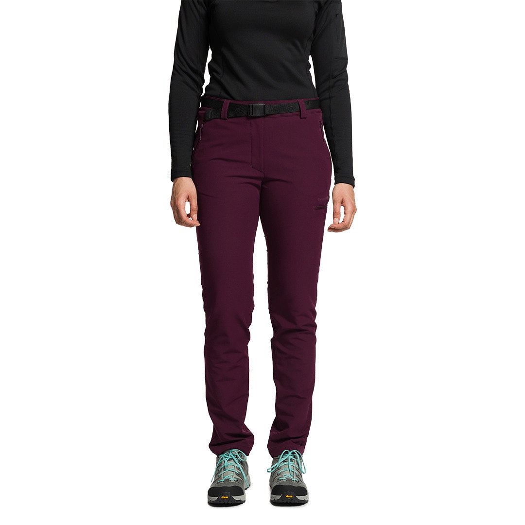 Imagen 0 de Pantalón largo de mujer Vivier Trangoworld Ciruela