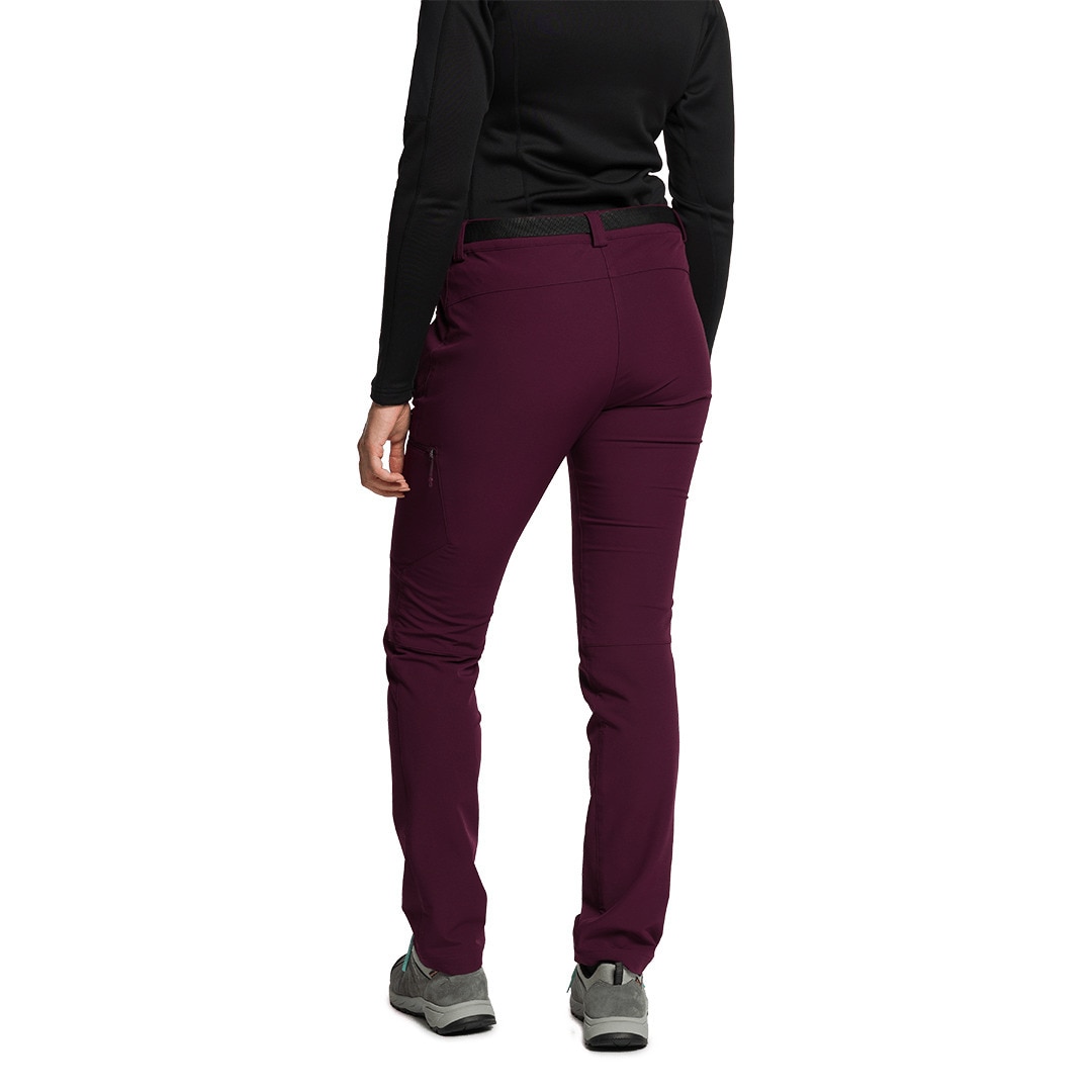 Pantalón largo de mujer Vivier Trangoworld - Ciruela Ciruela-2
