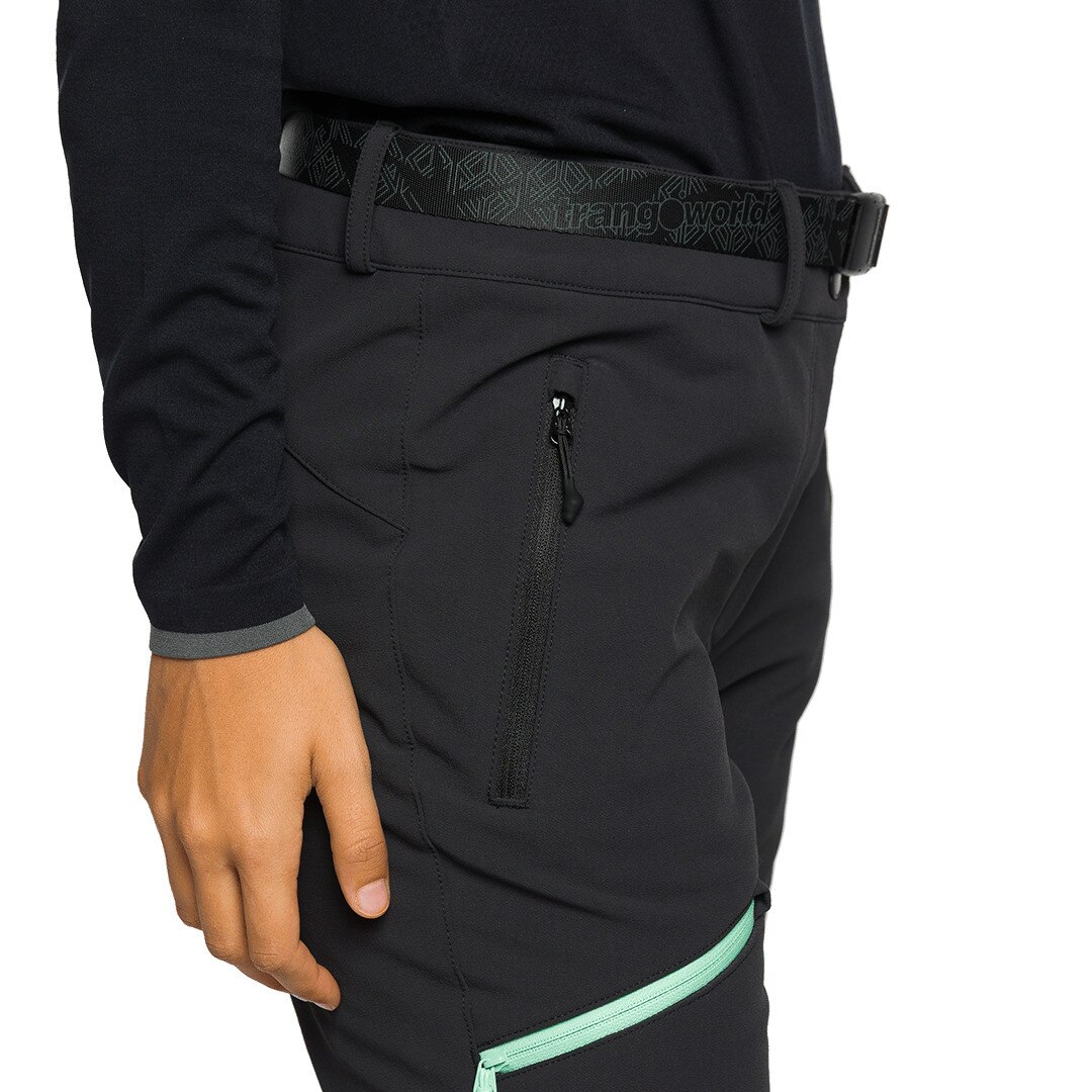 Pantalón largo de mujer Causiat Trangoworld - Carbono Carbono-4