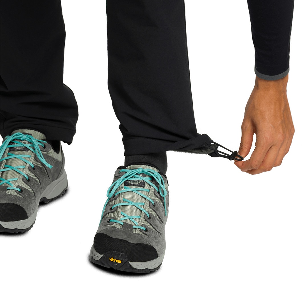 Pantalón largo de mujer Causiat Trangoworld - Carbono Carbono-5