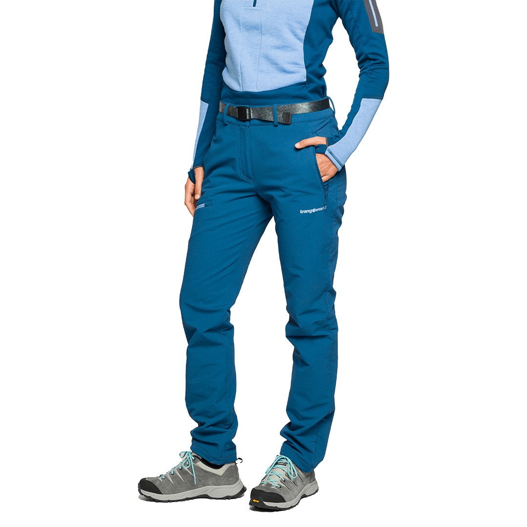 Pantalón largo de mujer Causiat Trangoworld - Azul Azul-1