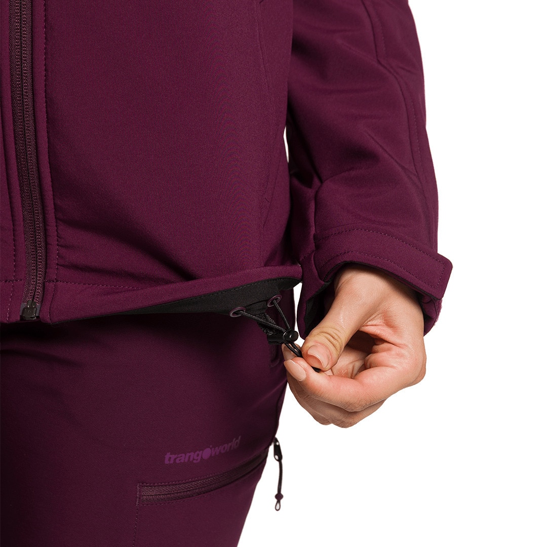 Chaqueta de mujer Broome Trangoworld - Morado Morado-5