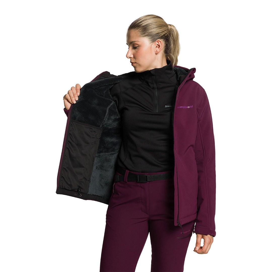 Chaqueta de mujer Broome Trangoworld - Morado Morado-6
