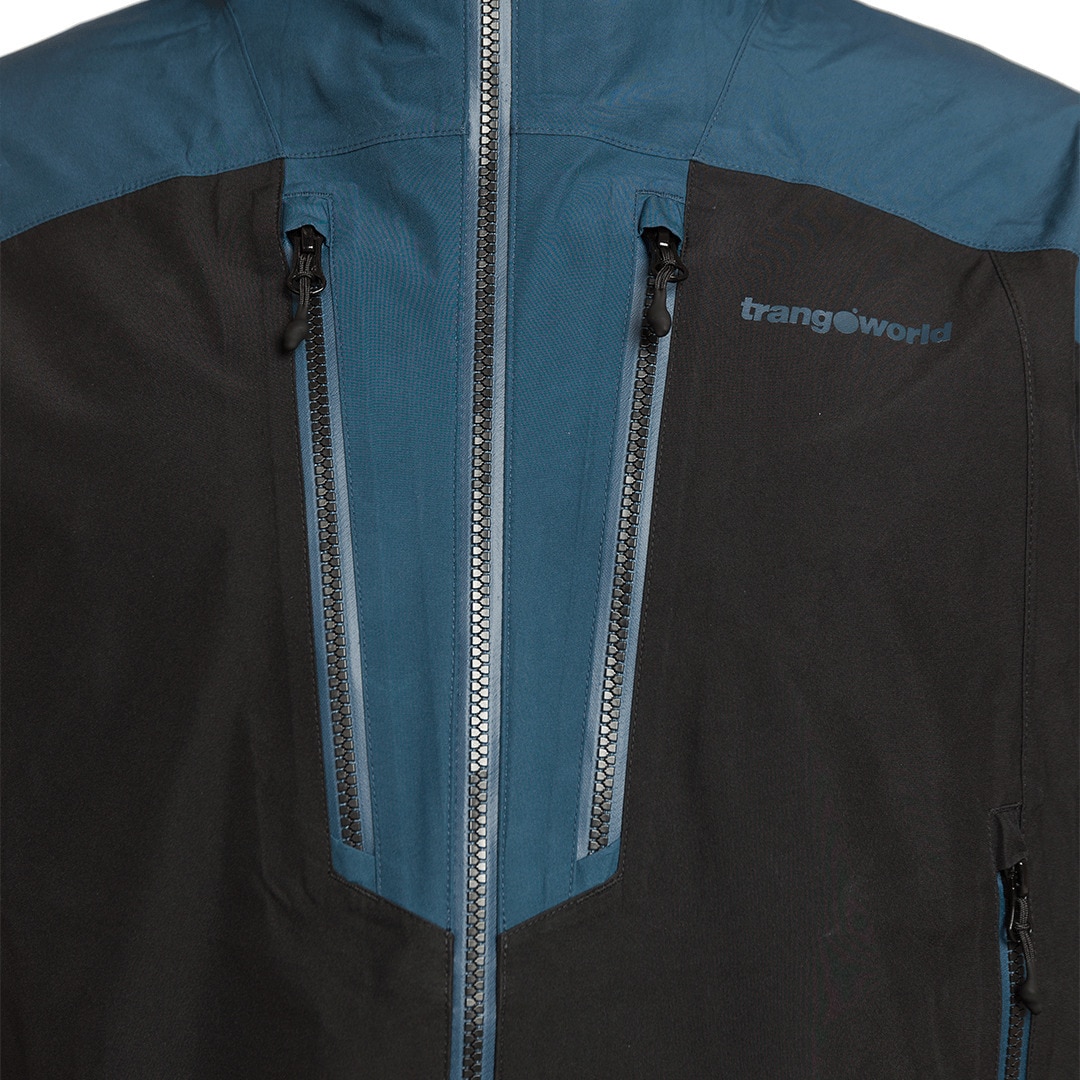 Imagen 3 de Chaqueta de hombre Tosos Trangoworld - Negro / Azul Negro / Azul