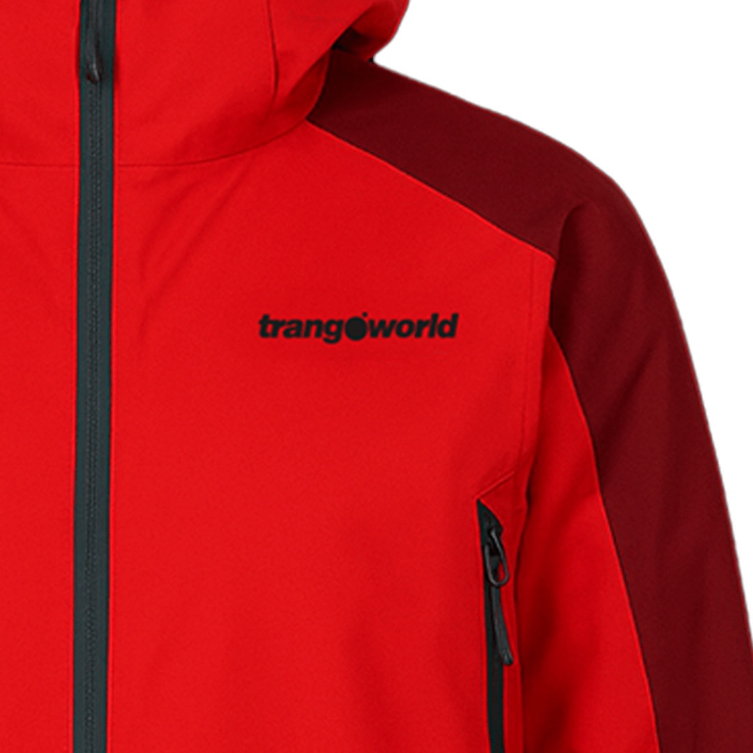 Chaqueta de hombre Aladren Trangoworld - Rojo Rojo-2