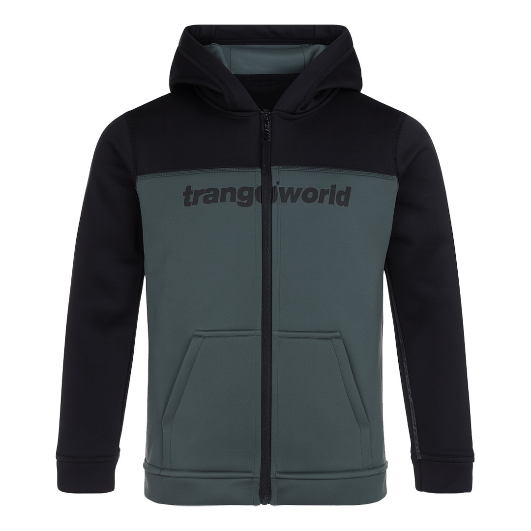 Chaqueta de niños Oby v02 Trangoworld - Gris / Negro Gris / Negro-1