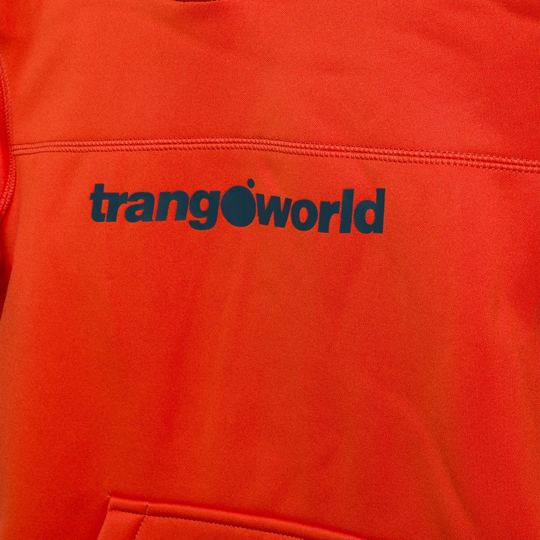 Sudadera de niños Kura v02 Trangoworld - Naranja Naranja-2