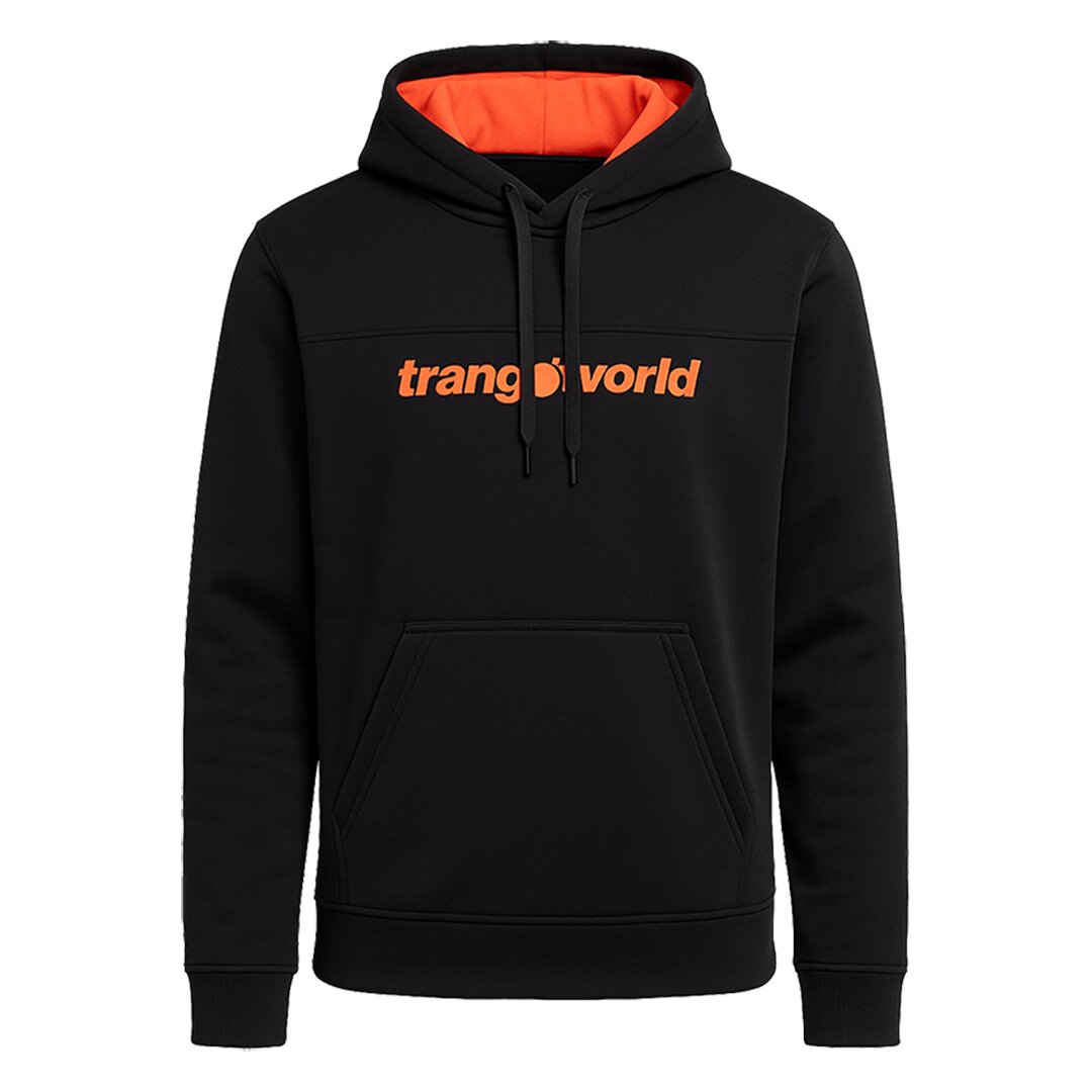 Sudadera de hombre Login v02 Trangoworld - Negro Negro-1