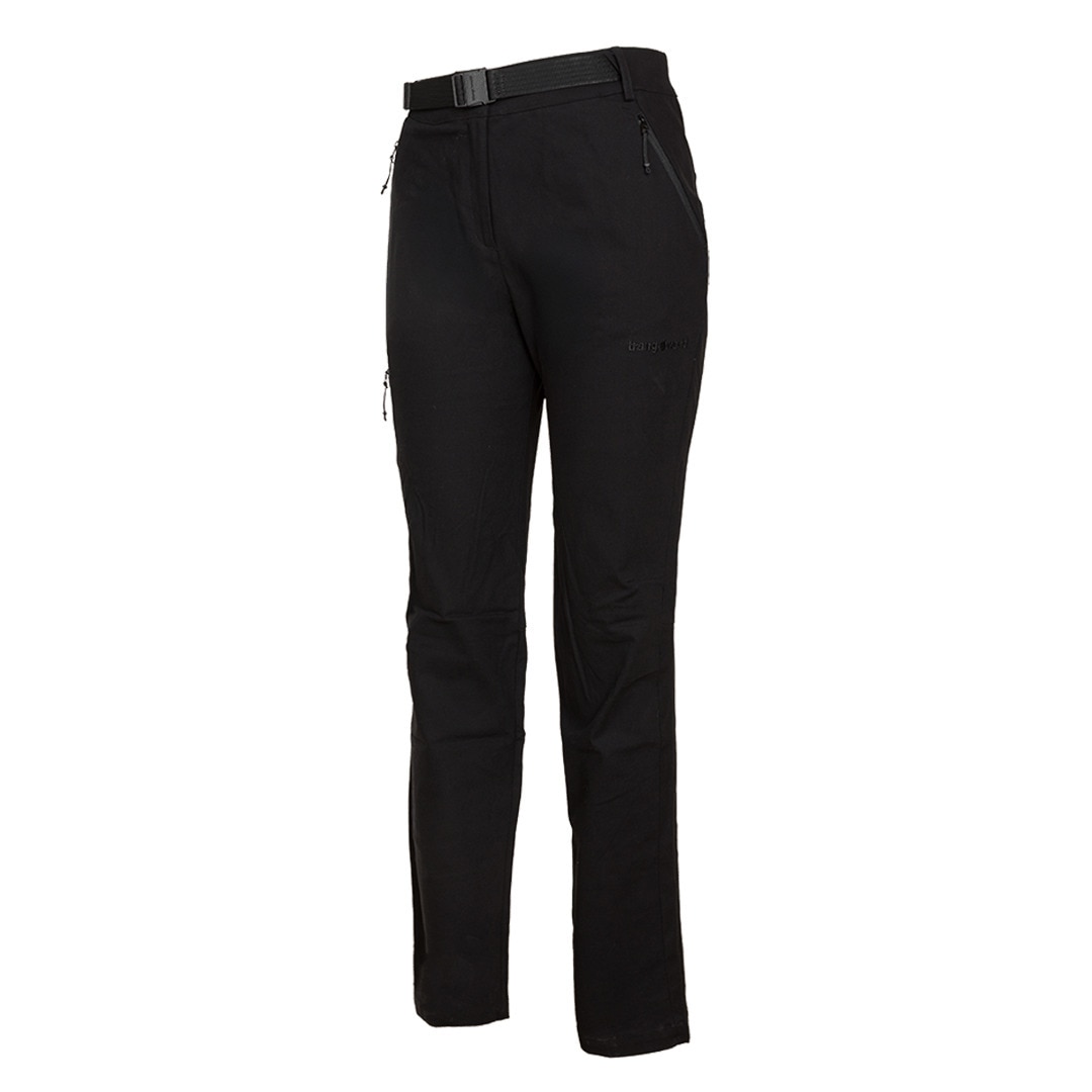 Pantalón largo de mujer Valbona Trangoworld - Negro Negro-1