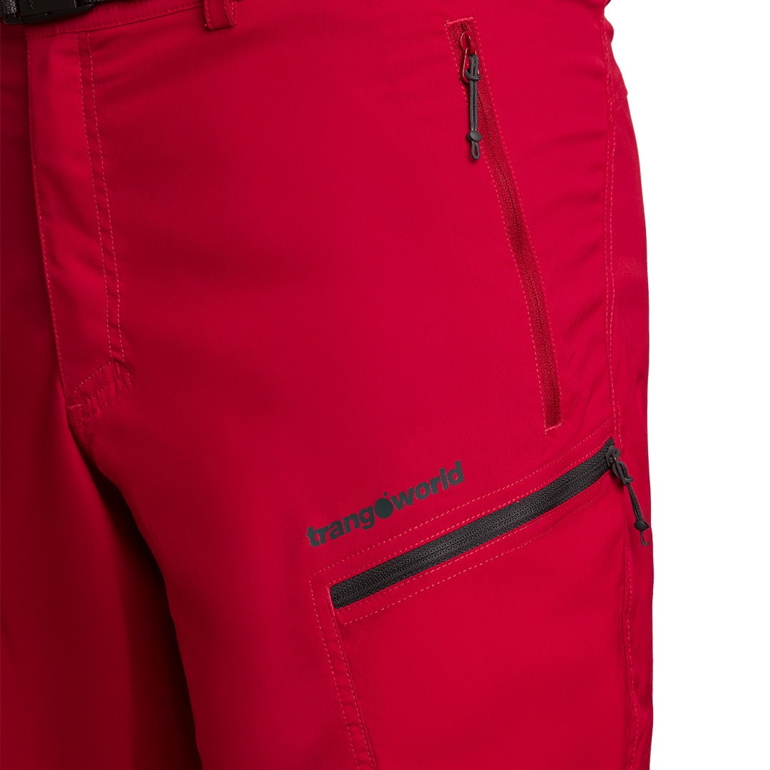 Pantalón corto de hombre Verges 004 Trangoworld - Rojo Rojo-2