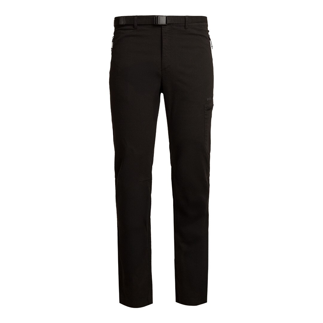 Pantalón largo de hombre Lassen 002 Trangoworld - Negro Negro-1