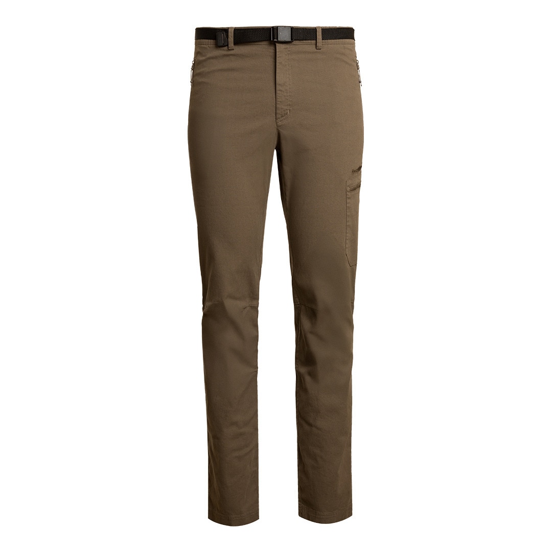 Pantalón largo de hombre Lassen 002 Trangoworld - Marrón Marrón-1